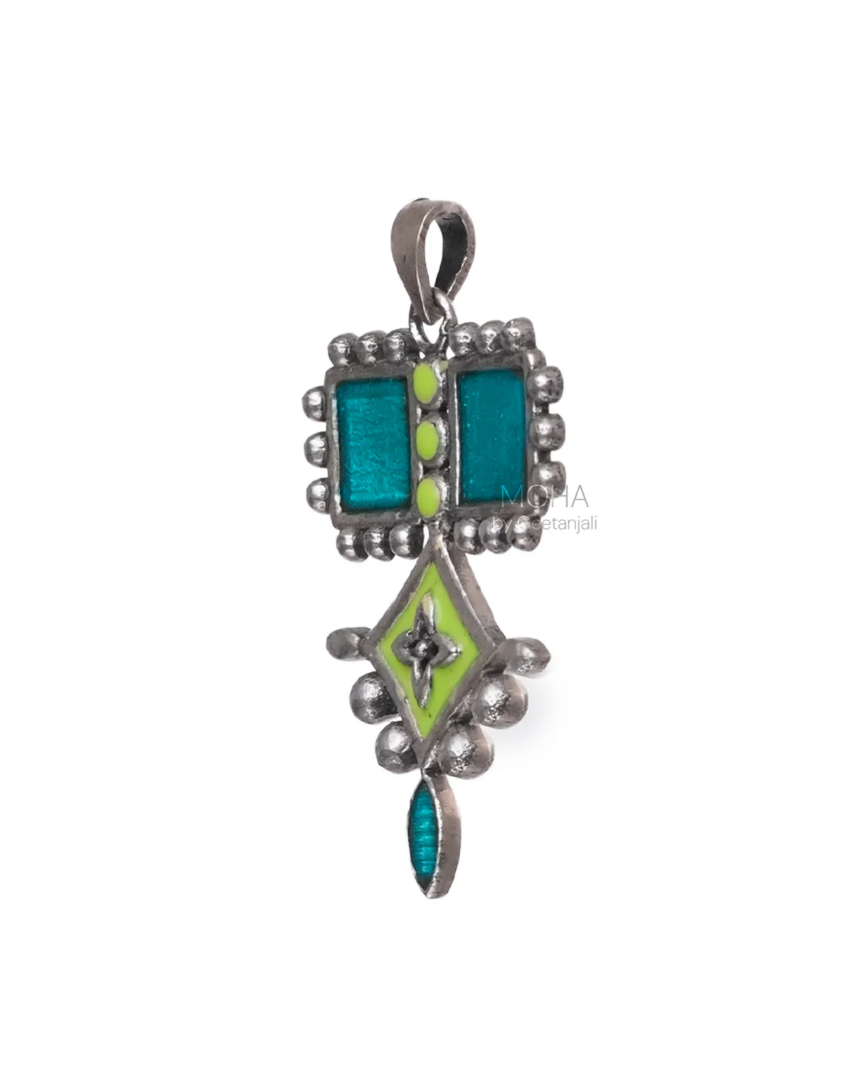 Aakriti Silver Pendant by MOHA (Only Pendant) - Image 4