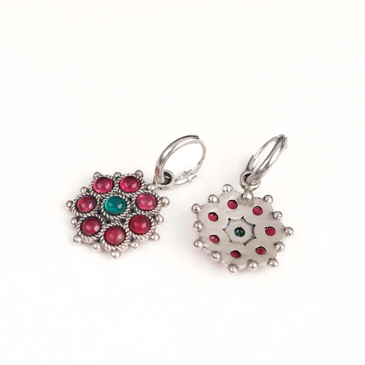 Adaa Hoops Silver Bugadi by Moha - Image 7
