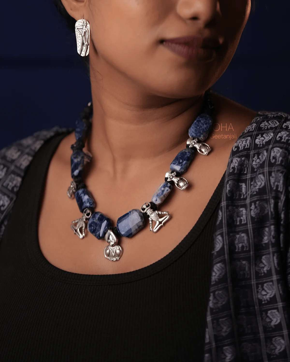 Adishakti Silver Necklace By Moha - Image 5