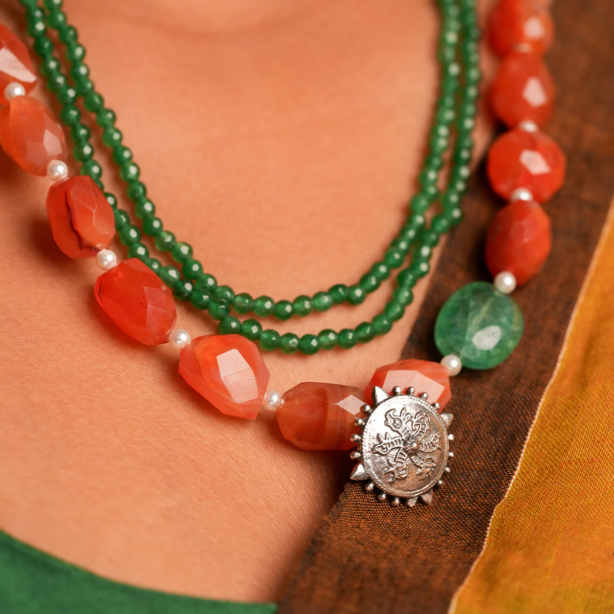 Agni Silver Necklace by Moha - Image 2