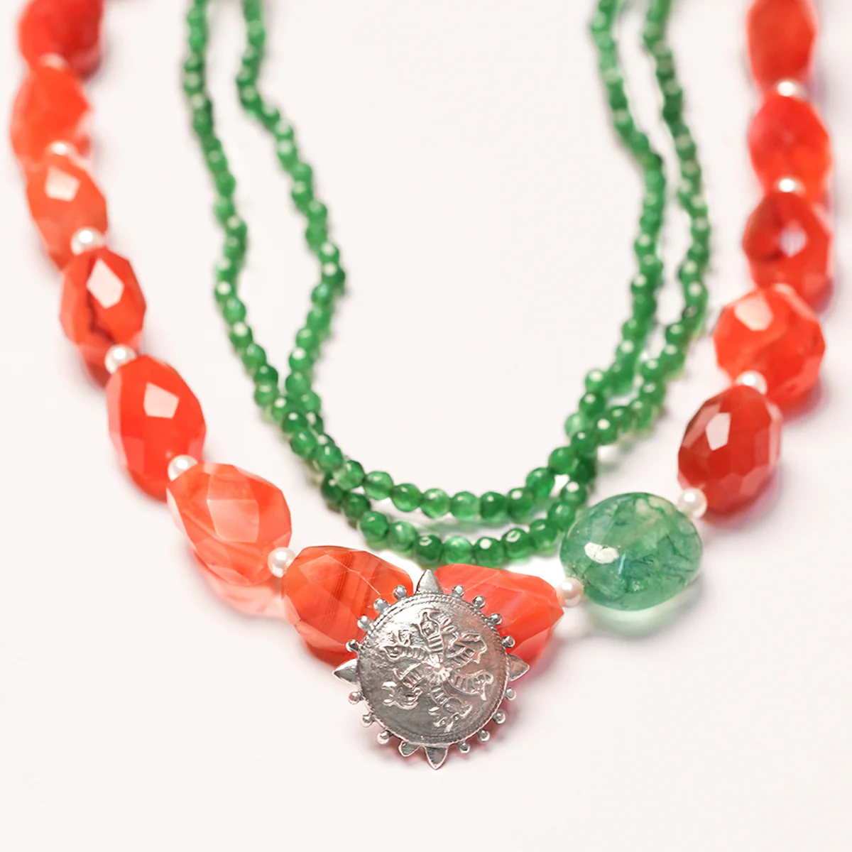Agni Silver Necklace by Moha - Image 3