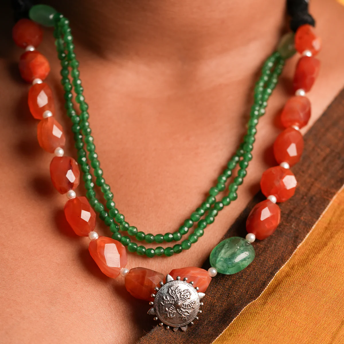 Agni Silver Necklace by Moha - Image 4