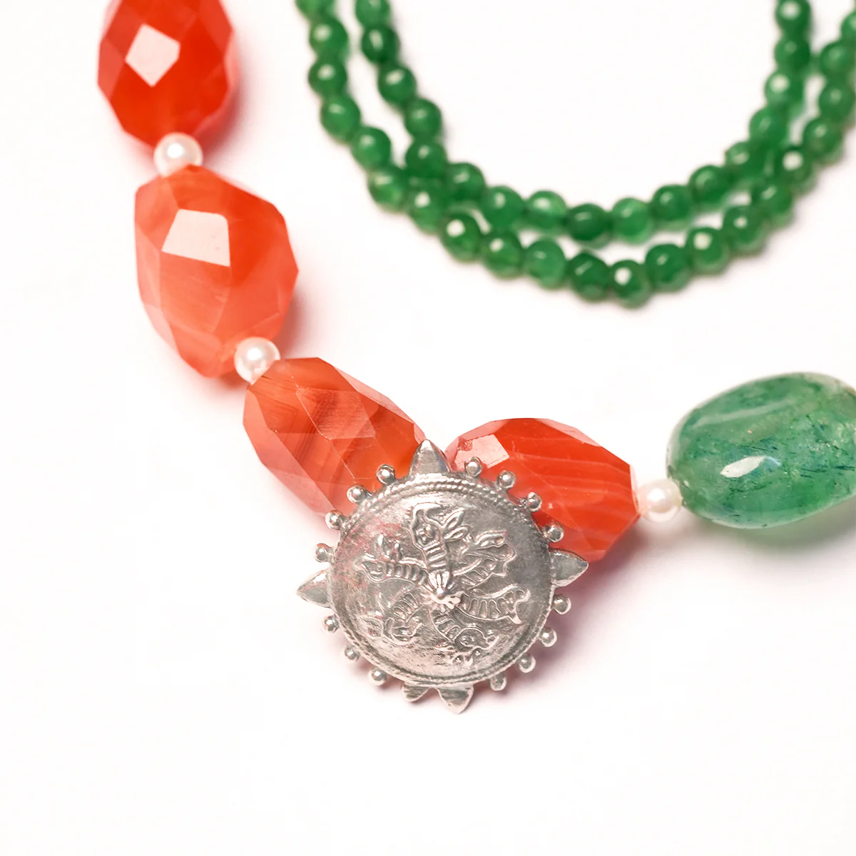 Agni Silver Necklace by Moha - Image 6
