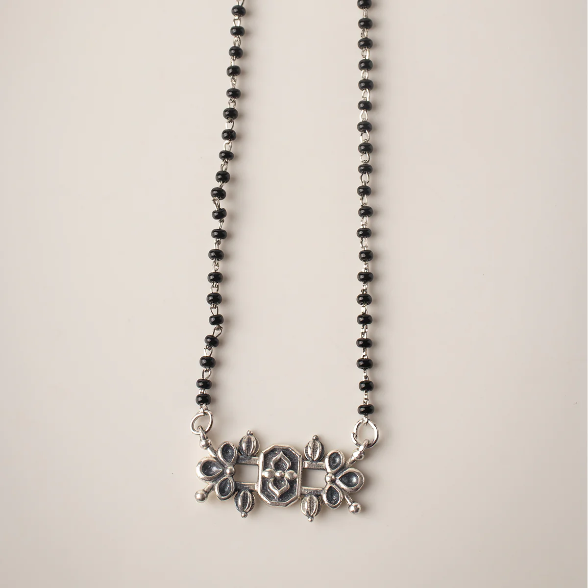 Alpana Silver Mangalsutra by MOHA - Image 3