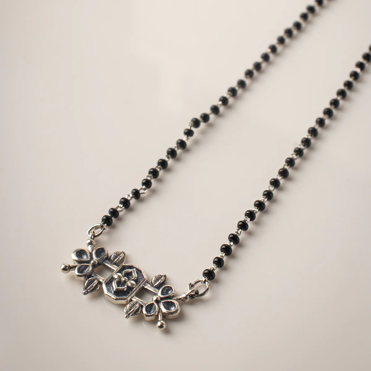 Alpana Silver Mangalsutra by MOHA - Image 4
