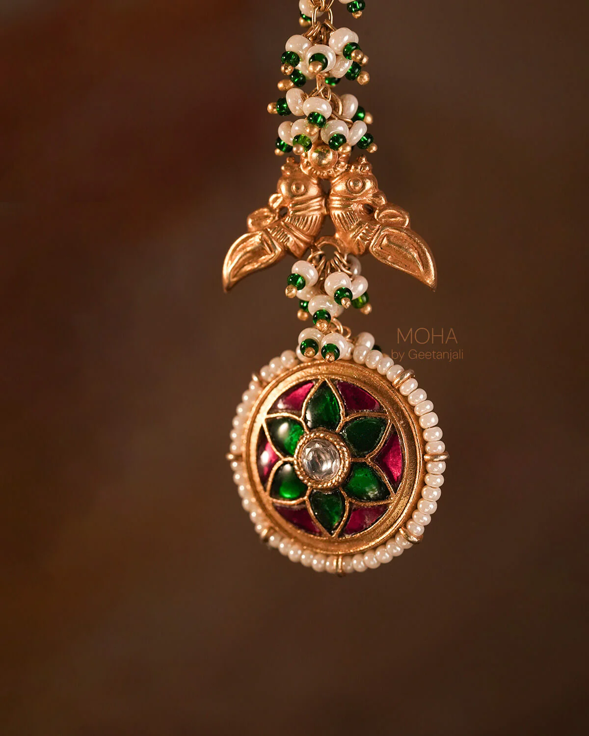 Amara Silver Pendant with Chain by MOHA - Image 4