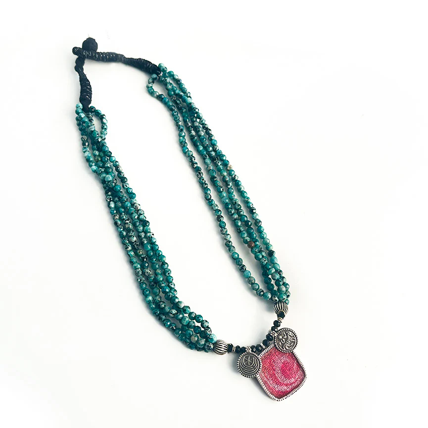 Ananta Silver Necklace by Moha - Image 6