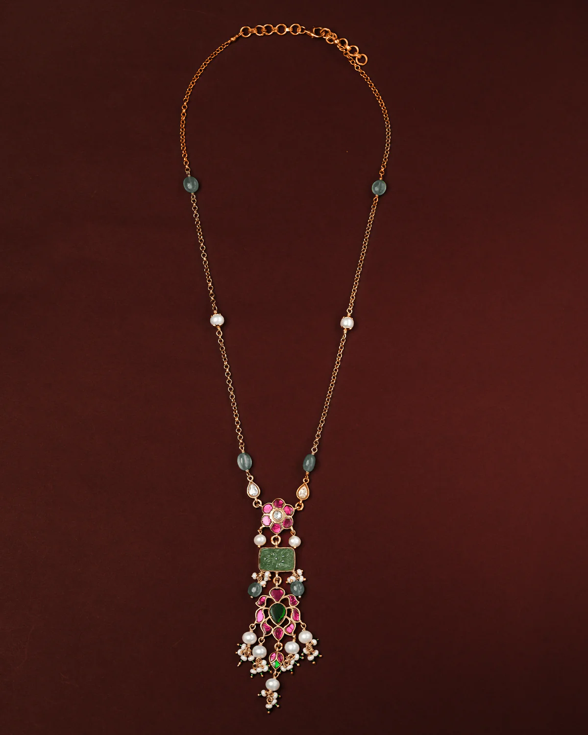 Anvi Silver Pendant with Chain by MOHA - Image 4