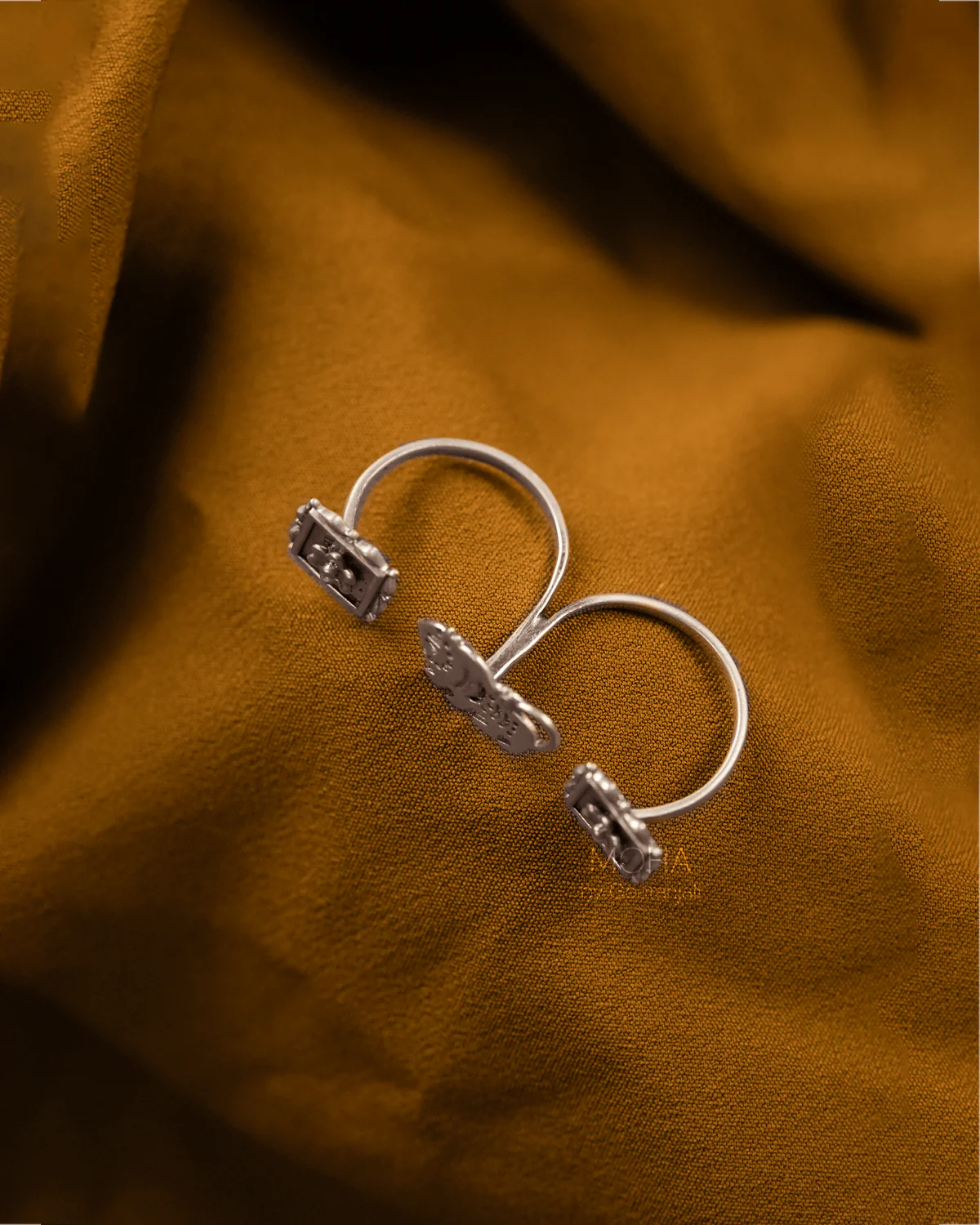 Baagh Silver Finger Ring by MOHA - Image 9