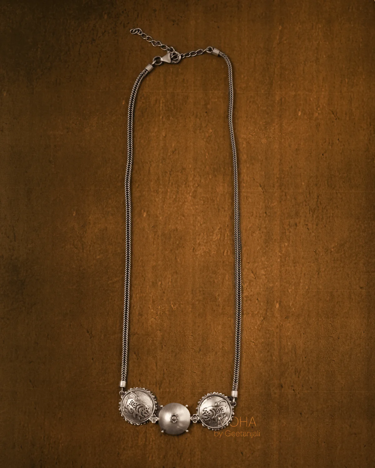 Baagh Silver Necklace by MOHA - Image 8