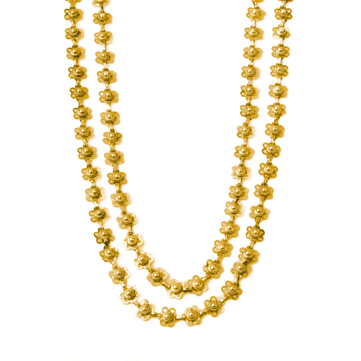 Bakuli Haar Gold Plated [ Double Layered ] By Moha - Image 6