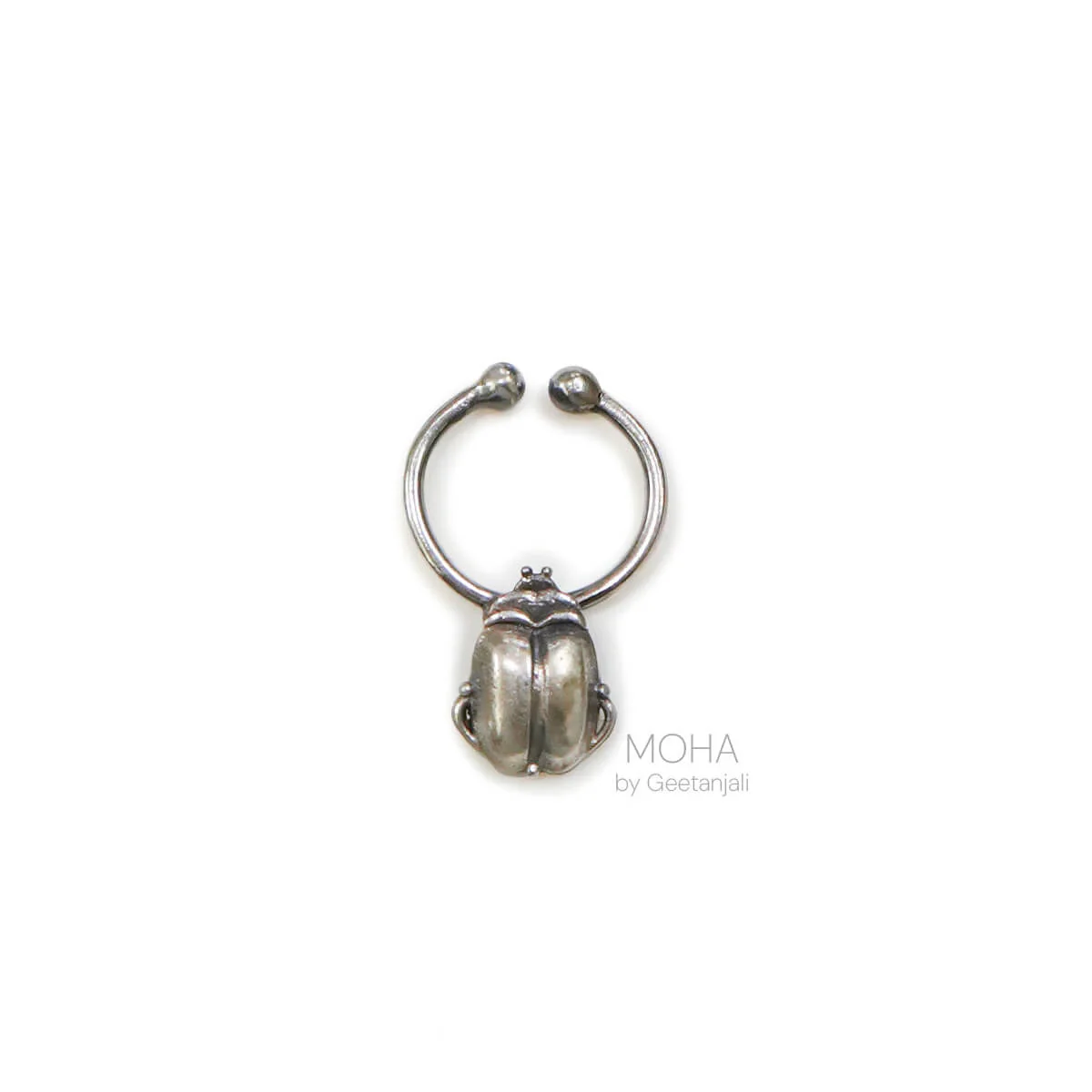 Beetle Silver Septum by MOHA - Image 3