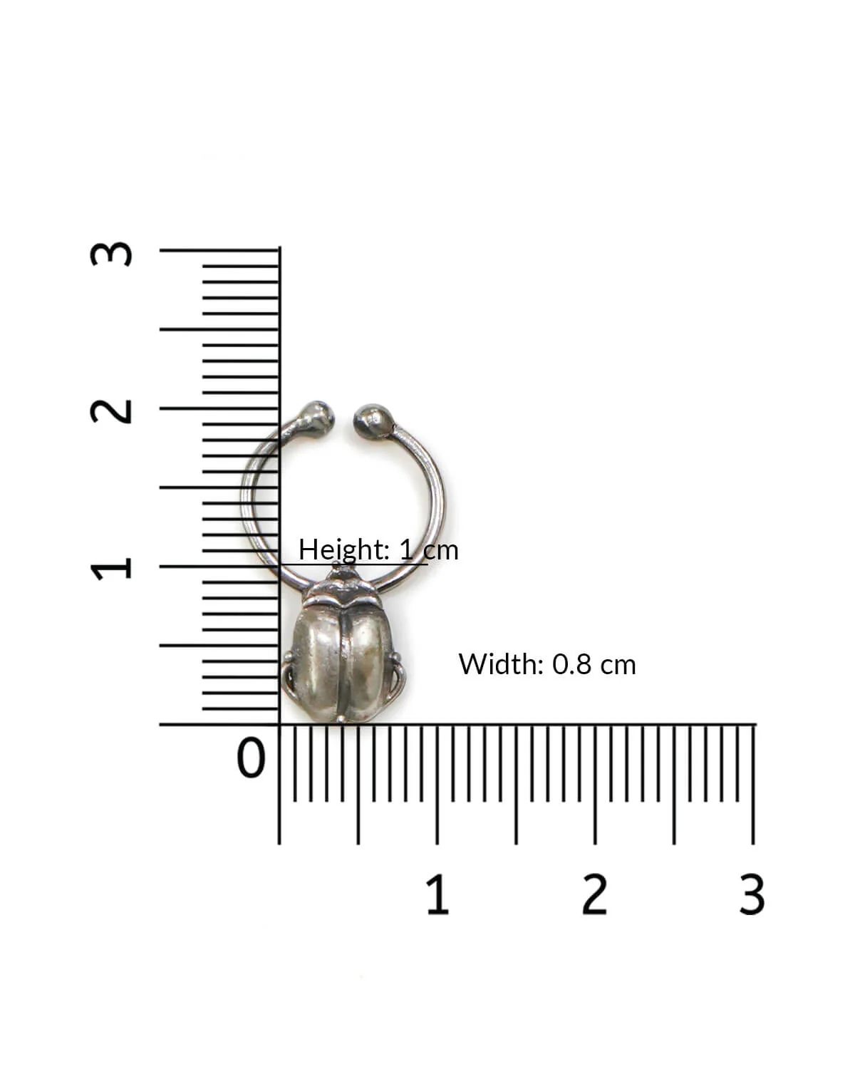 Beetle Silver Septum by MOHA - Image 9