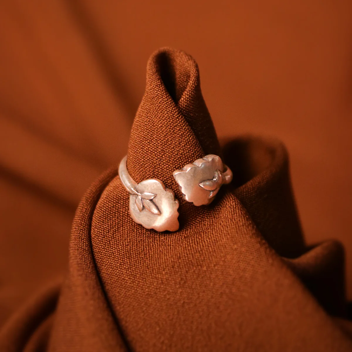 Bela Silver Finger Ring by MOHA - Image 2