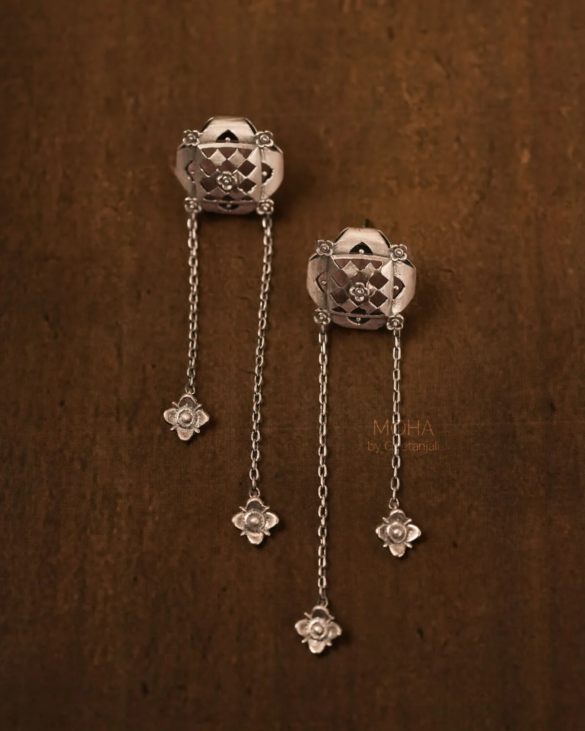 Bijani Silver Earrings by MOHA - Image 3