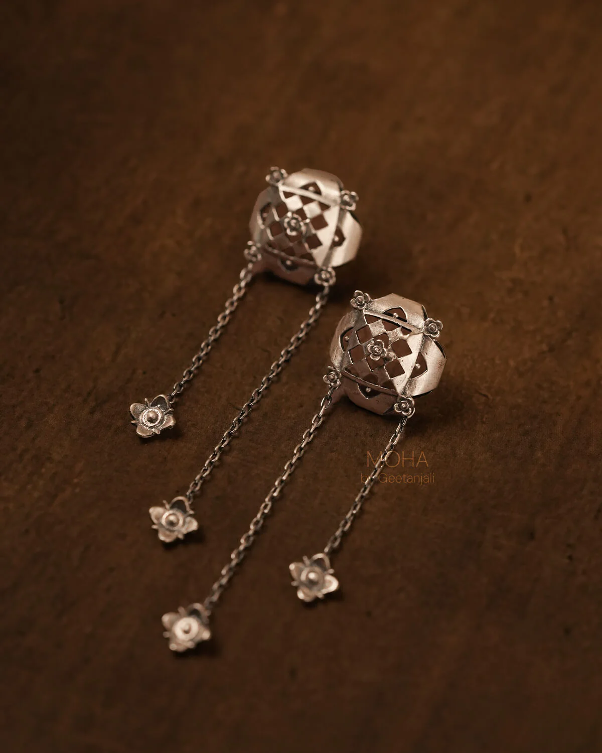 Bijani Silver Earrings by MOHA - Image 5