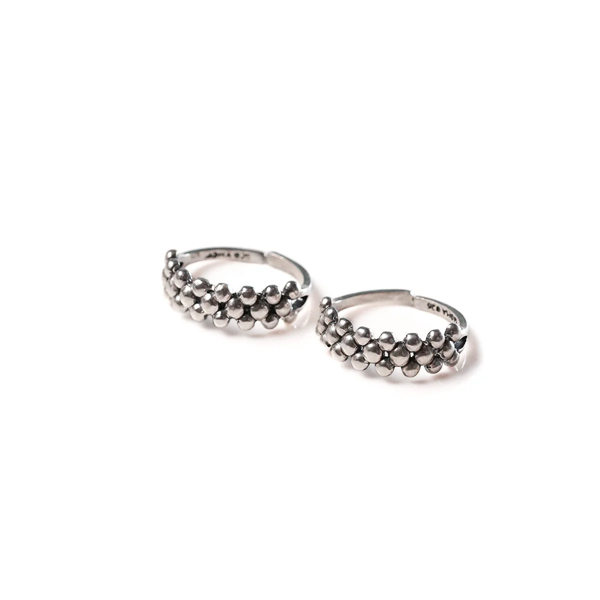 Bindu Silver Toe Rings by MOHA - Image 6