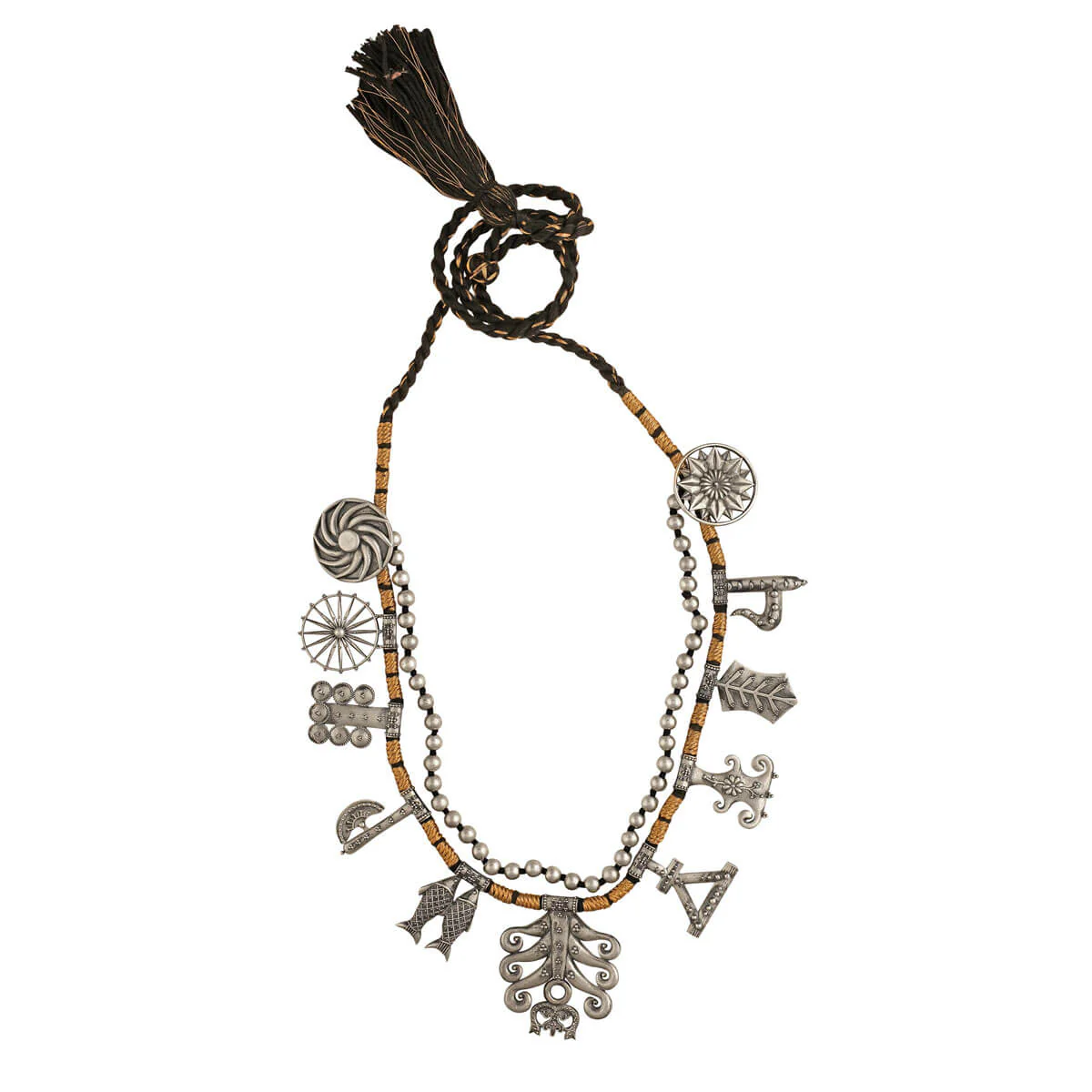 Bodhi Mangala Silver Necklace by MOHA - Image 3