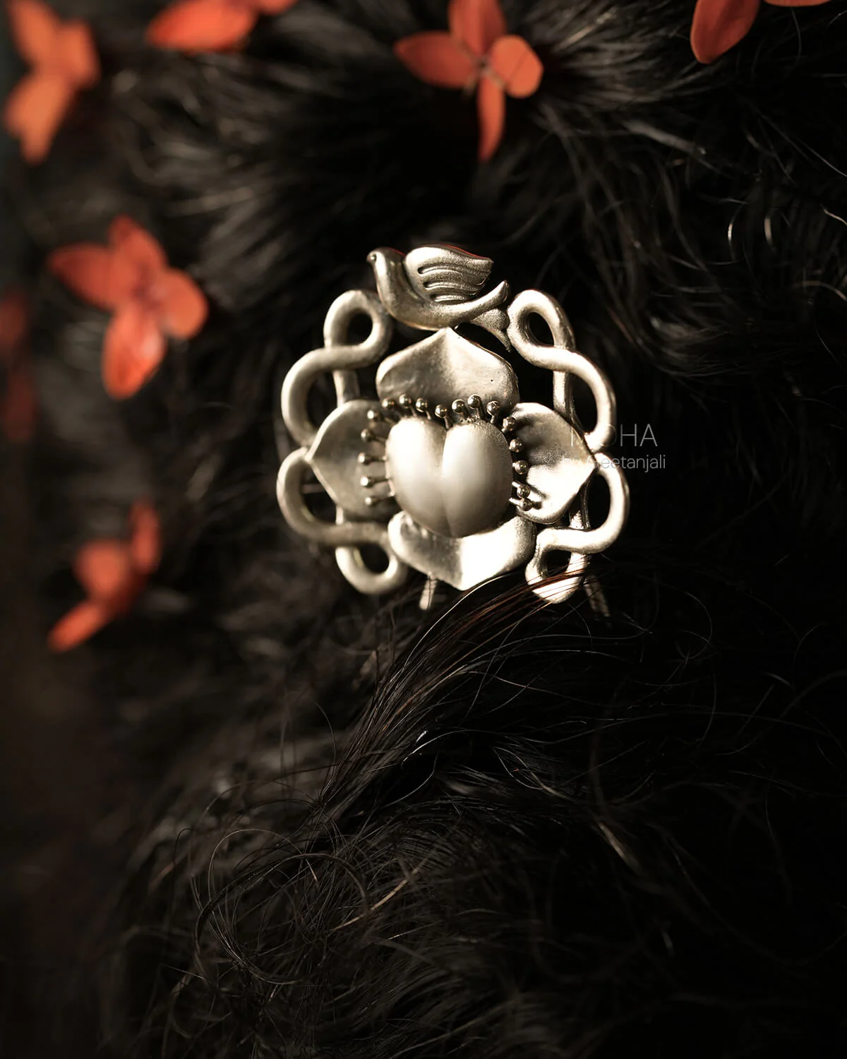 Bulbul Silver Hairpin by MOHA - Image 5
