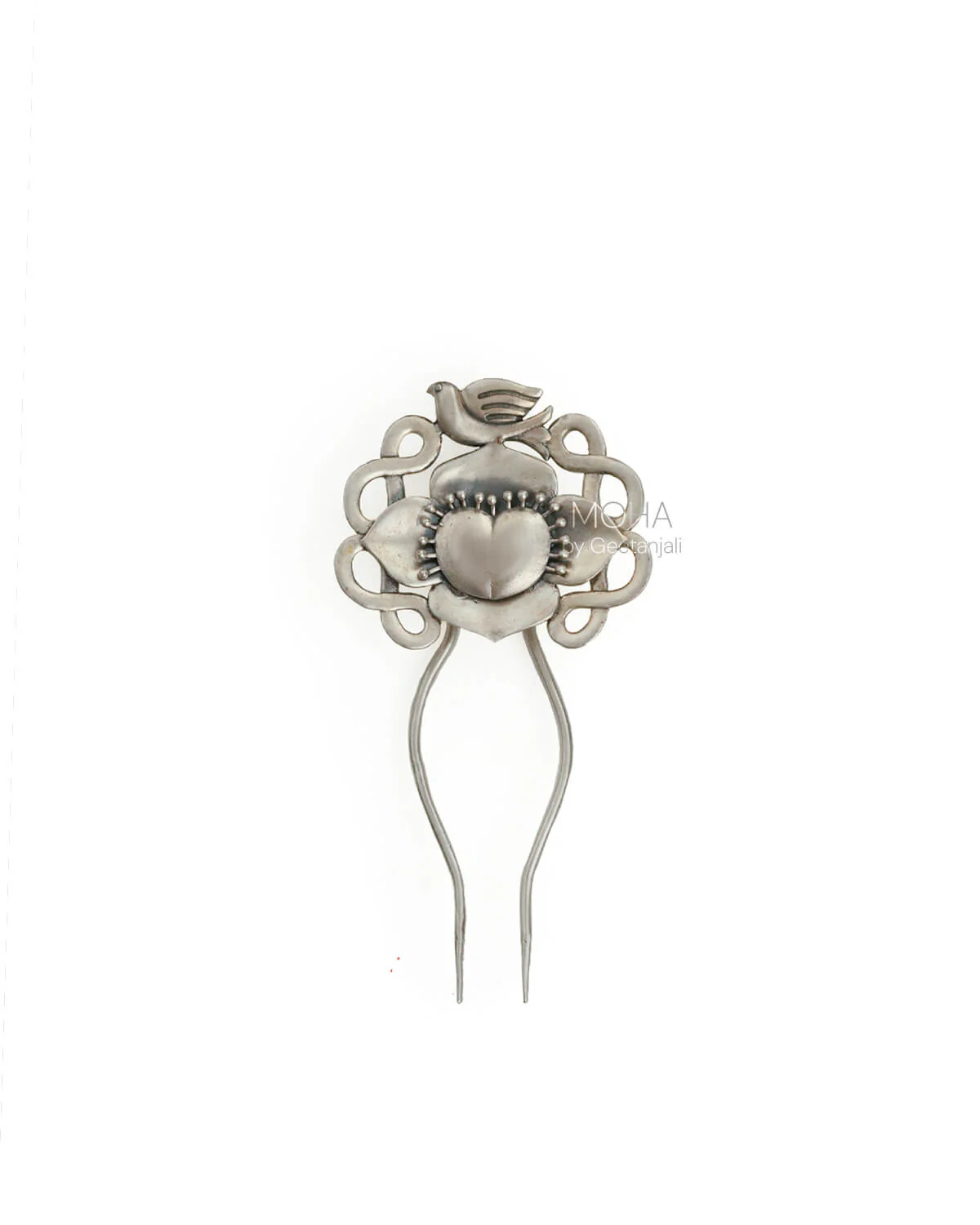 Bulbul Silver Hairpin by MOHA - Image 6