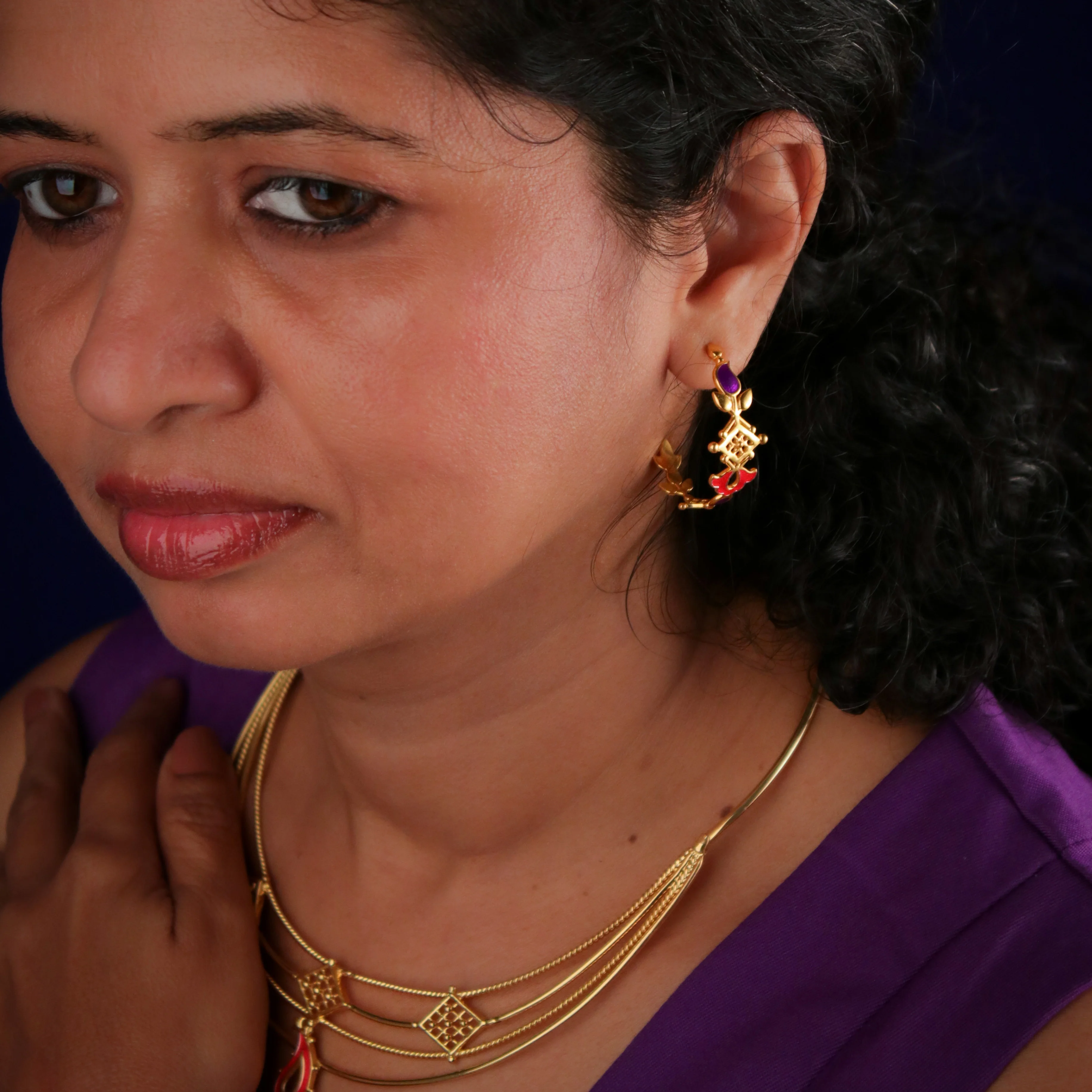 Buti Hoop Silver Earrings By Moha - Image 13