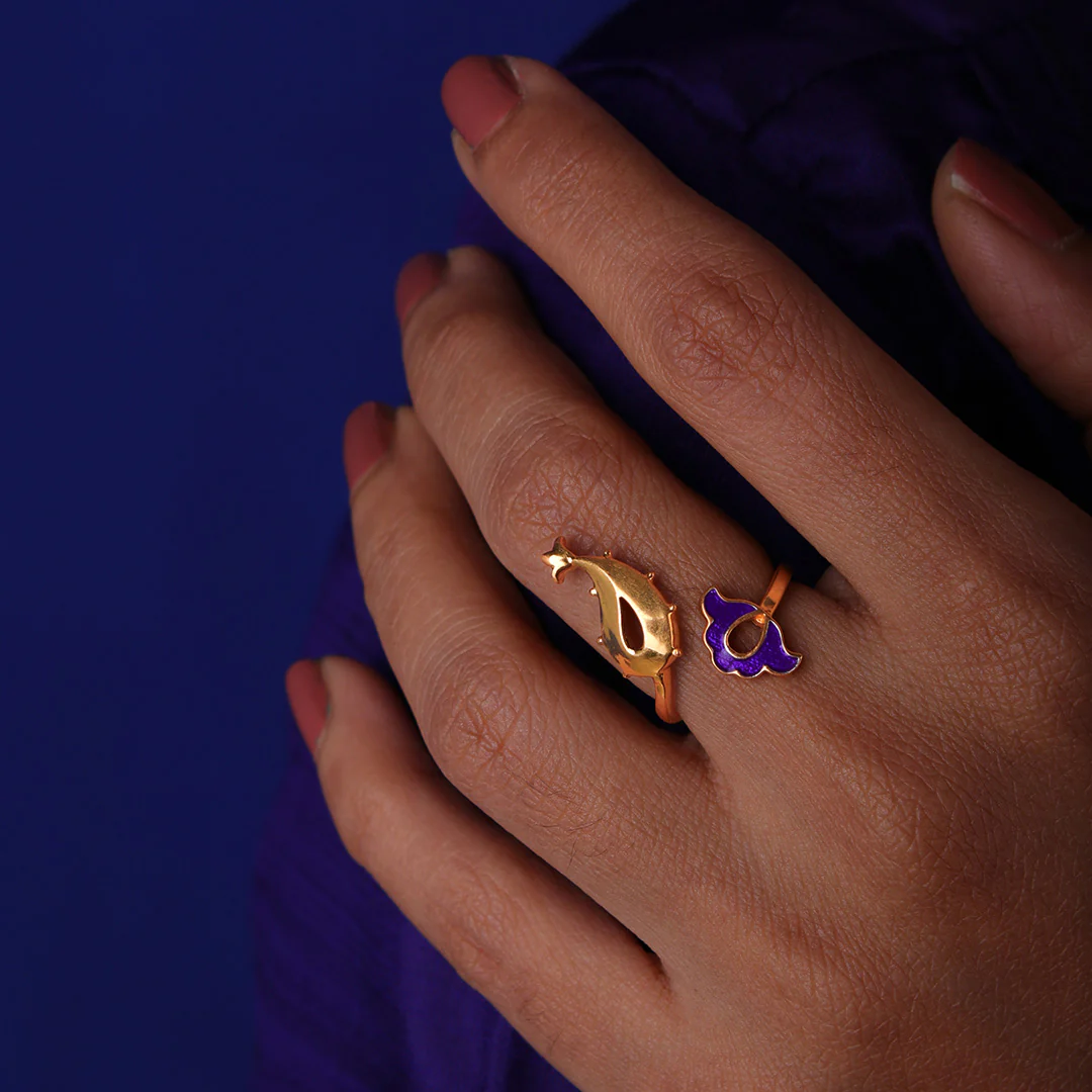 Buti Silver Finger Ring By Moha - Image 4