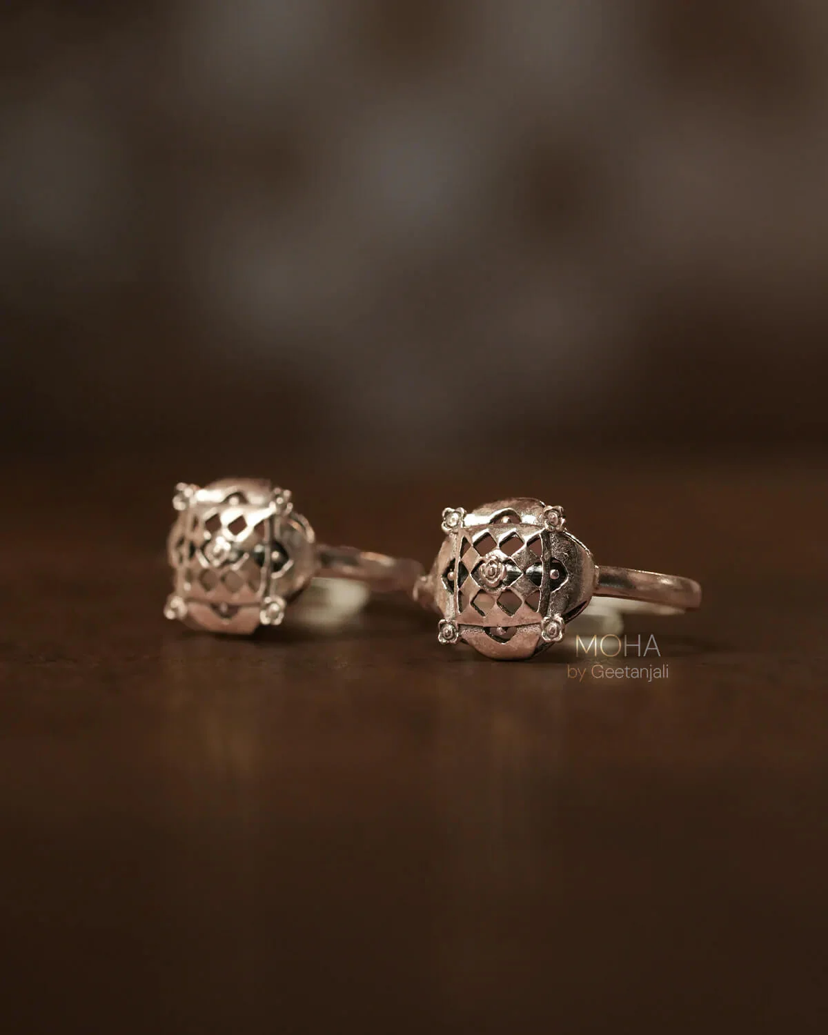 Chak Silver Toe ring by MOHA