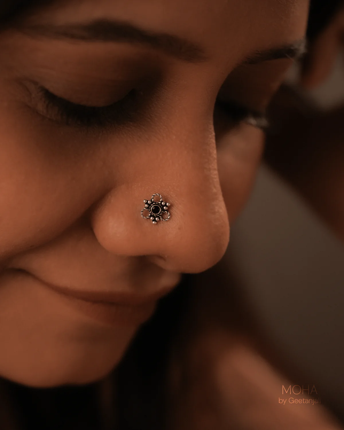 Chakor Silver Nosepin by MOHA - Image 5