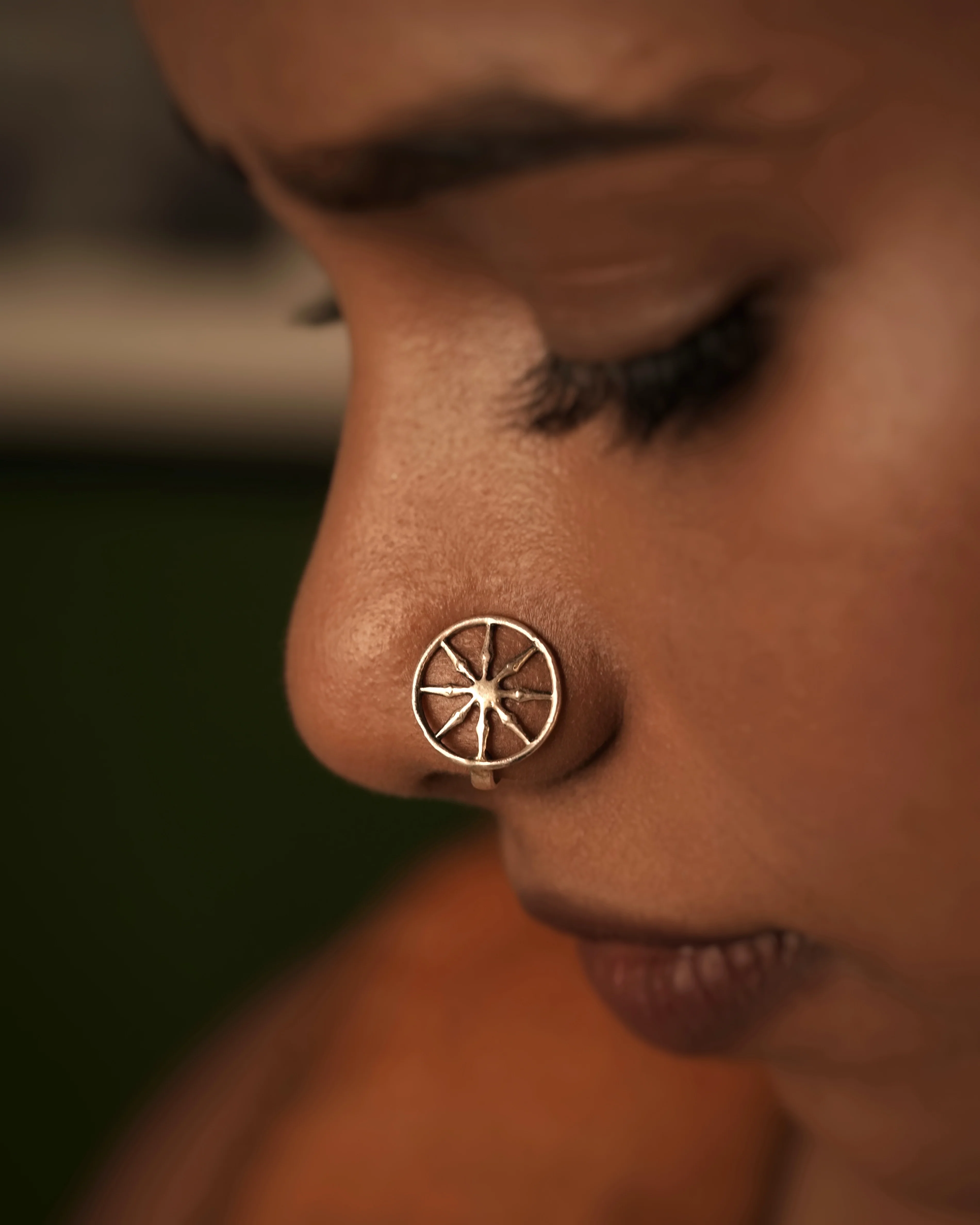 Chakra Nose Pin - Clip On by MOHA - Image 5
