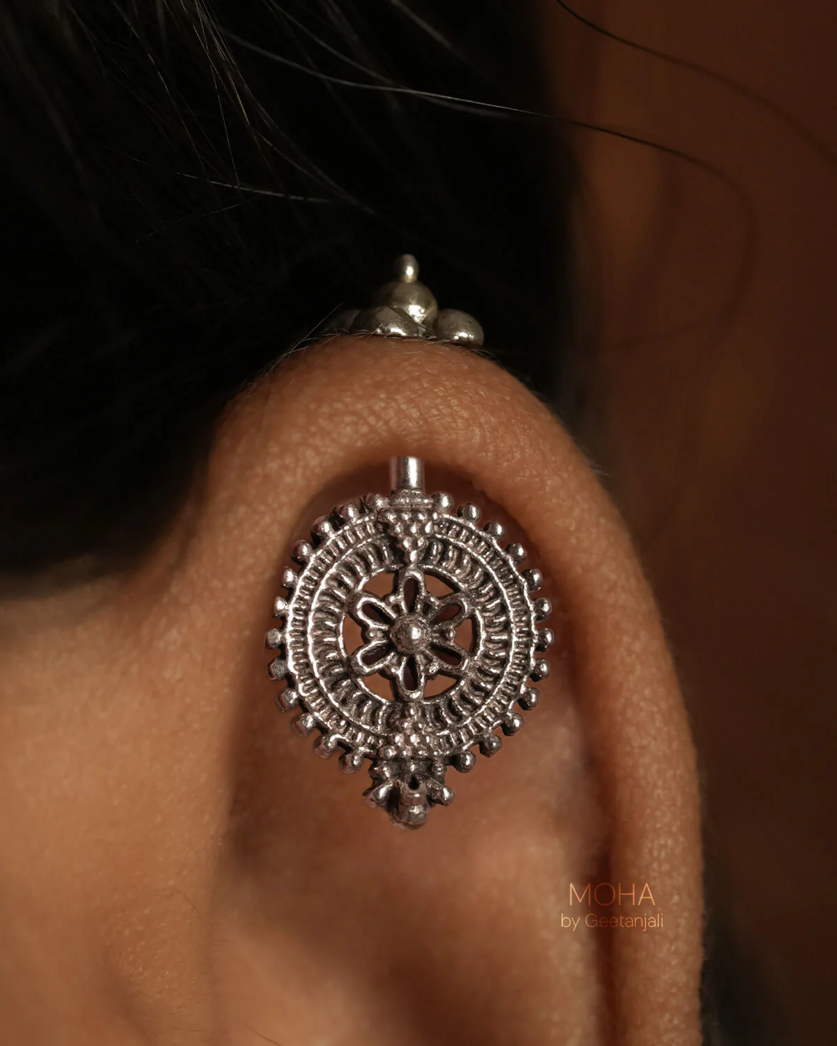 Chakra Silver Bugadi, Pierced by MOHA - Image 3