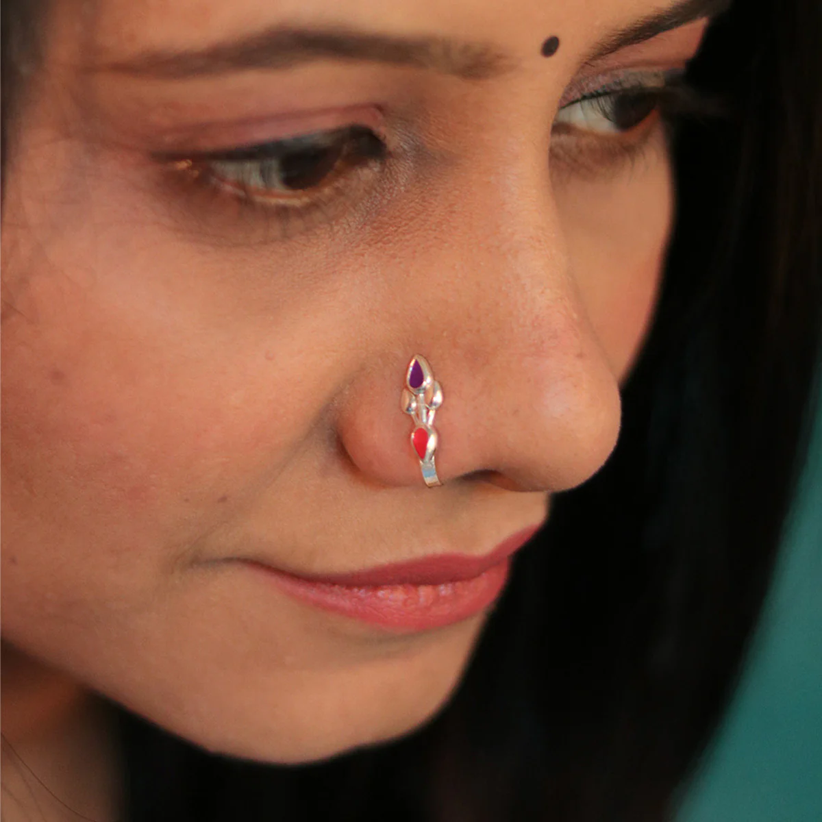 Chamba Nose Pin clip on by MOHA - Image 7