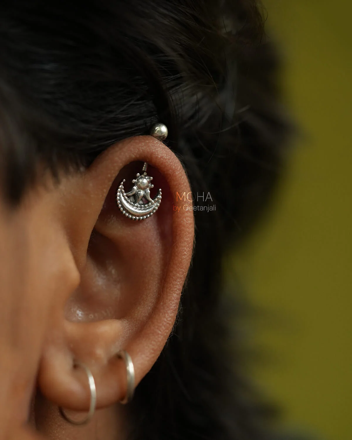 Chand Silver Bugadi Pierced By MOHA - Image 5