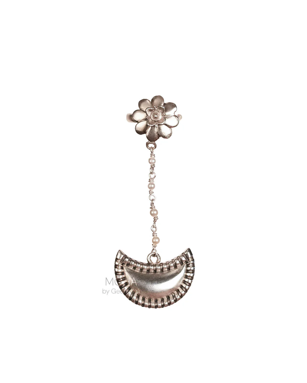 Chandrakor Silver Finger Ring by MOHA - Image 4