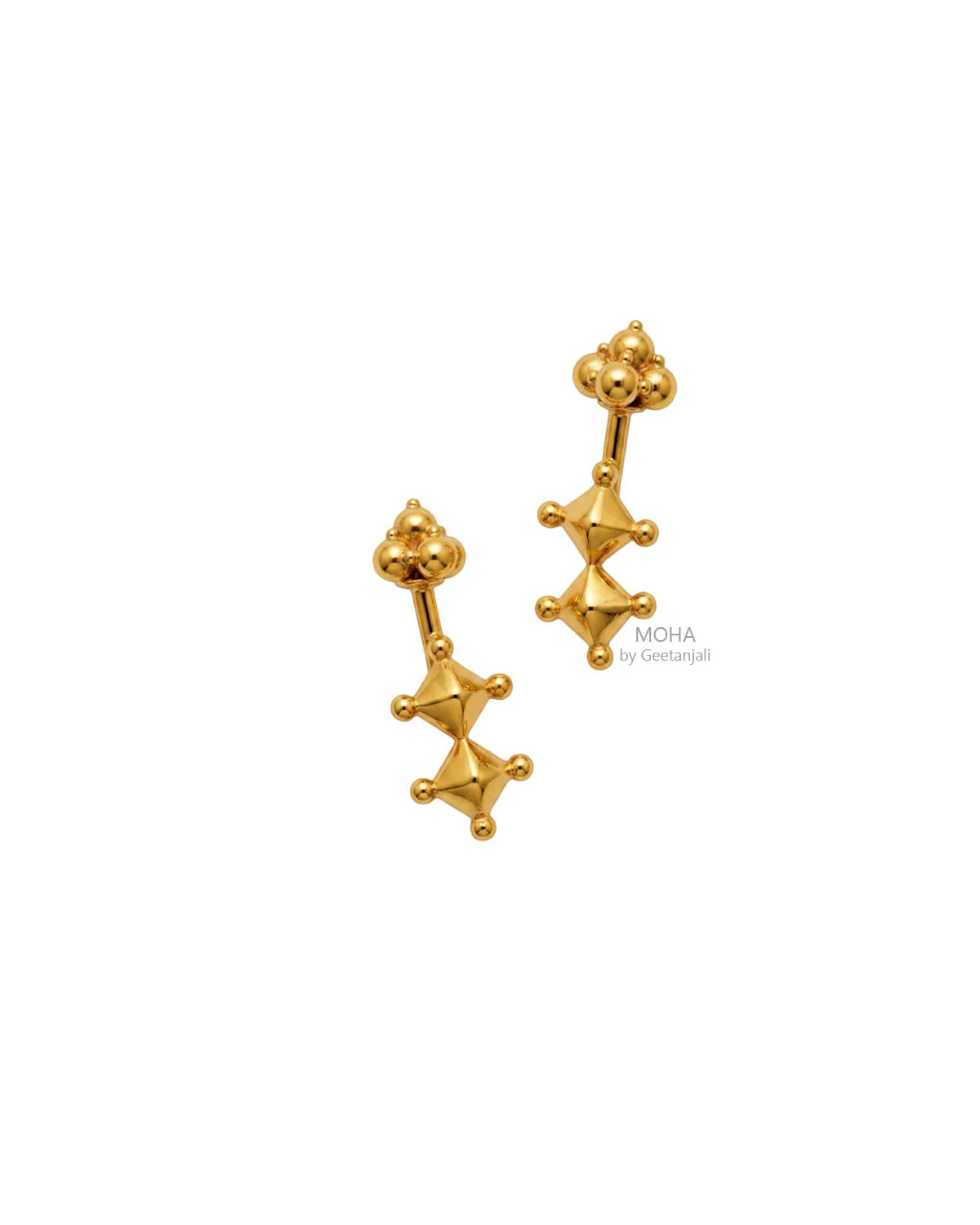 Chauras Silver Bugadi (Gold Plated) by MOHA - Image 4