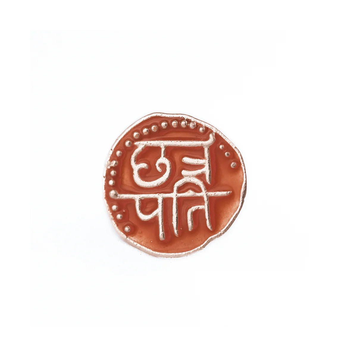 Chhatrapati Shivaji Silver Brooch Pin (Big) by MOHA - Image 4