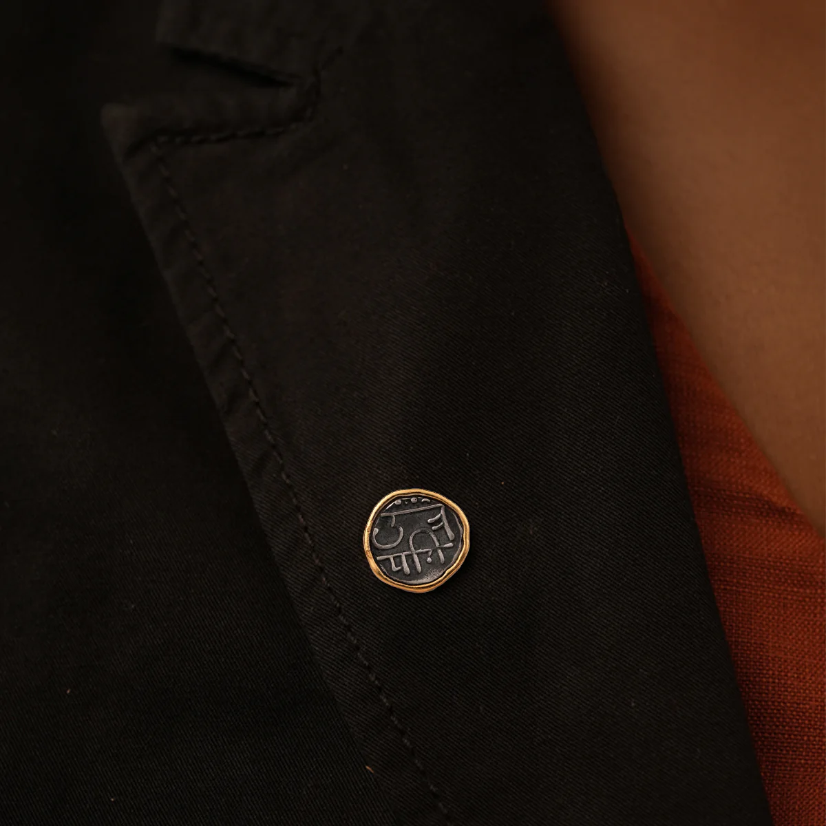 Chhatrapati Shivaji Silver Brooch Pin by MOHA - Image 10
