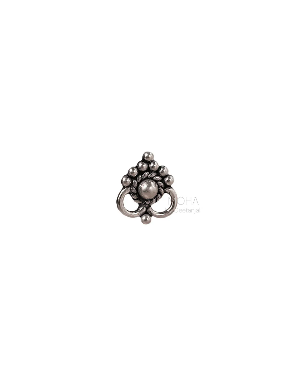 Chhavi Silver Nosepin by MOHA