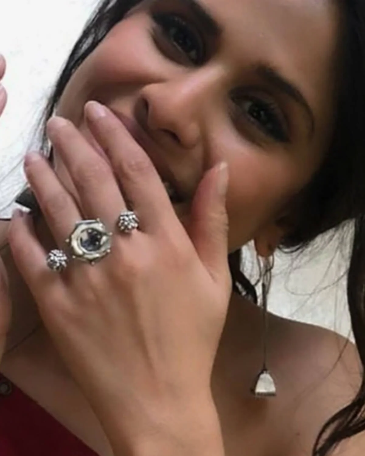 Cosmos Balance Silver Finger Ring By MOHA