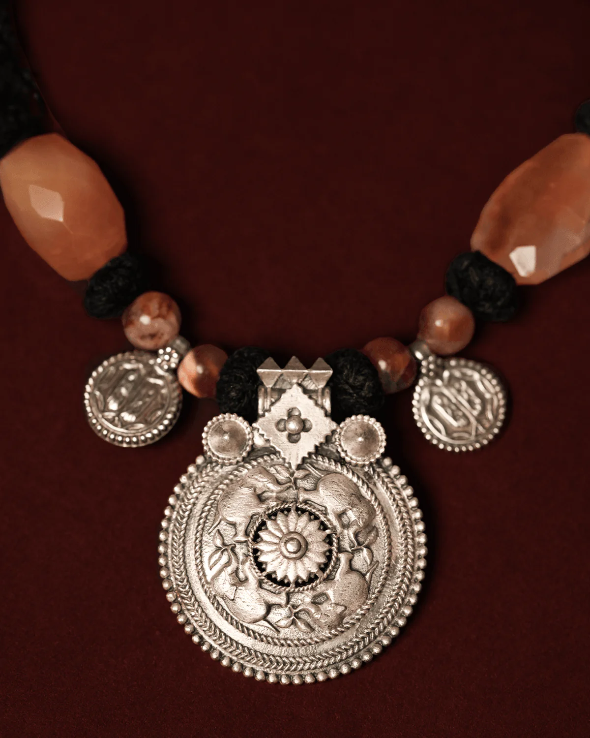 Diggaj Silver Necklace by MOHA - Image 3