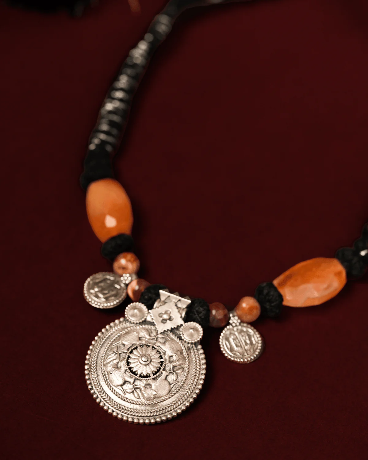 Diggaj Silver Necklace by MOHA - Image 4
