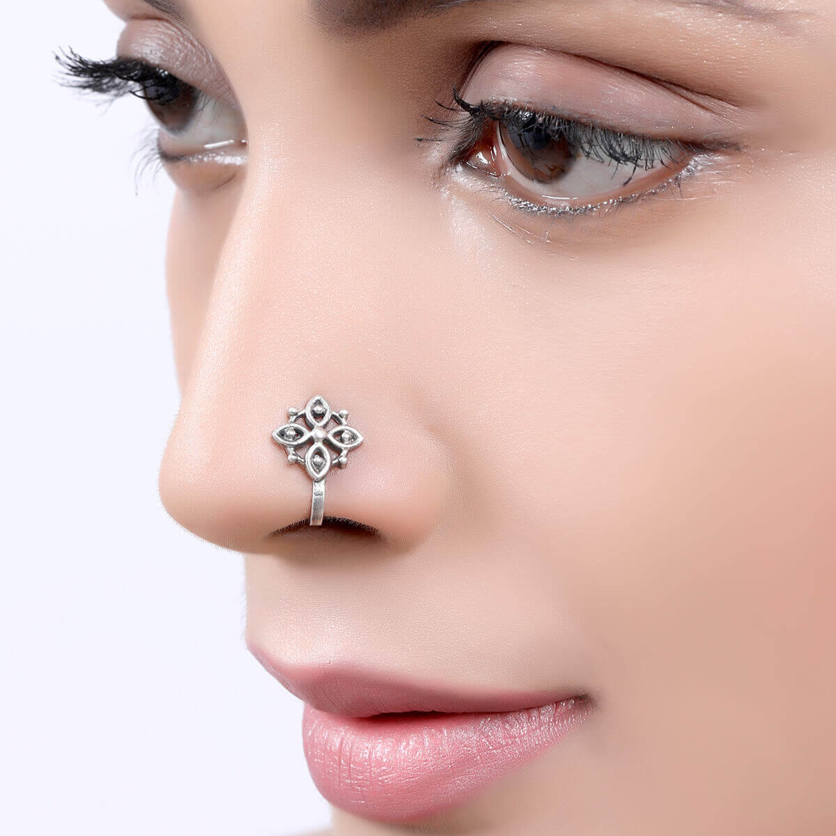 Diva Silver Nosepin by MOHA - Image 6