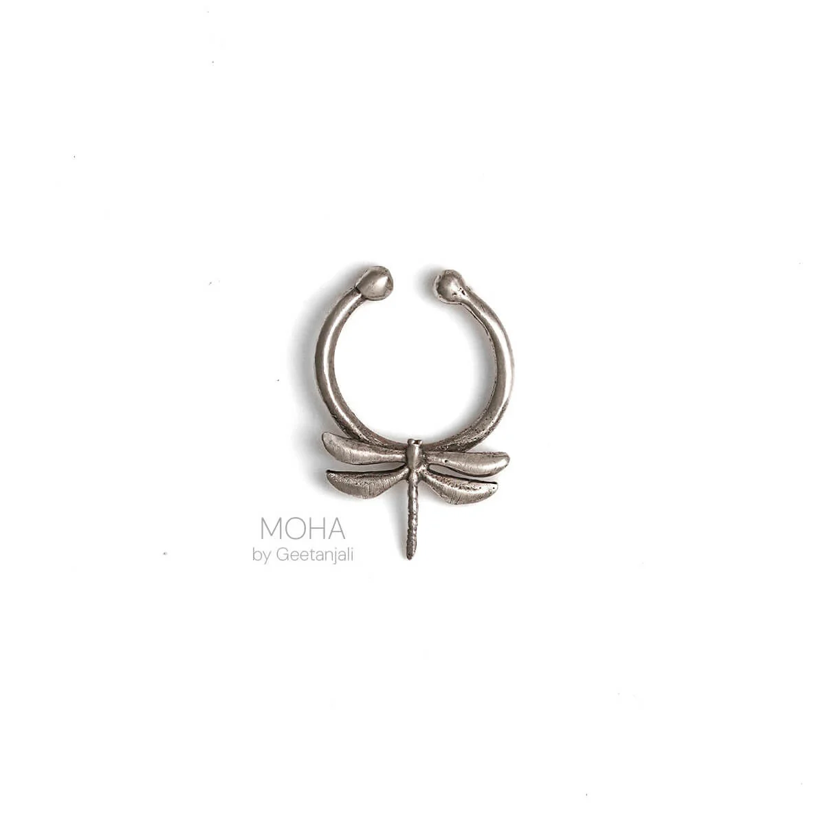 Dragonfly Silver Septum by MOHA - Image 3