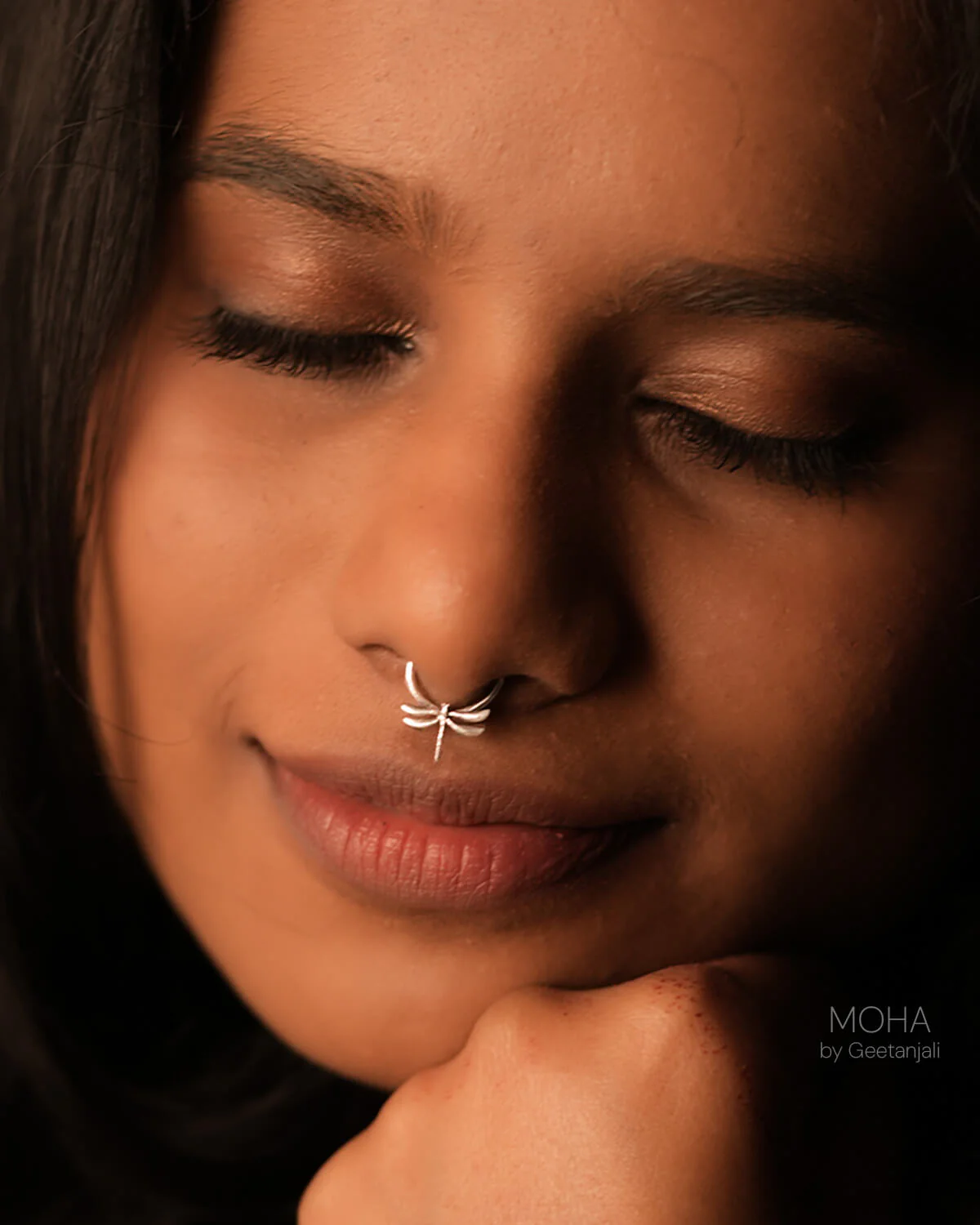 Dragonfly Silver Septum by MOHA - Image 6