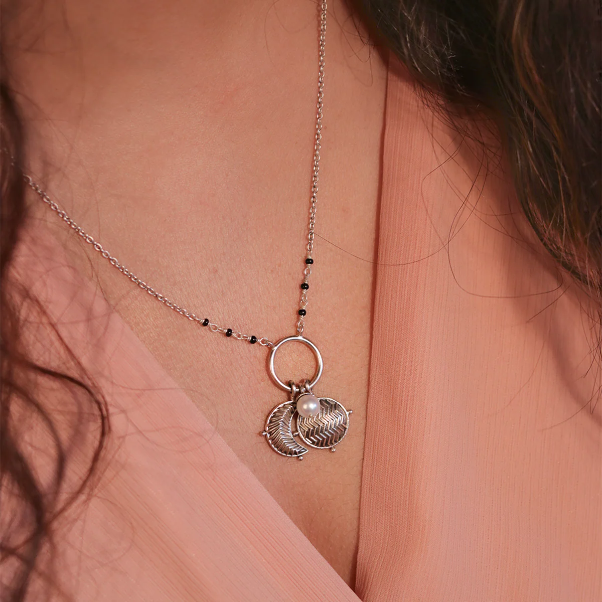 Eternity Silver Mangalsutra by MOHA - Image 5