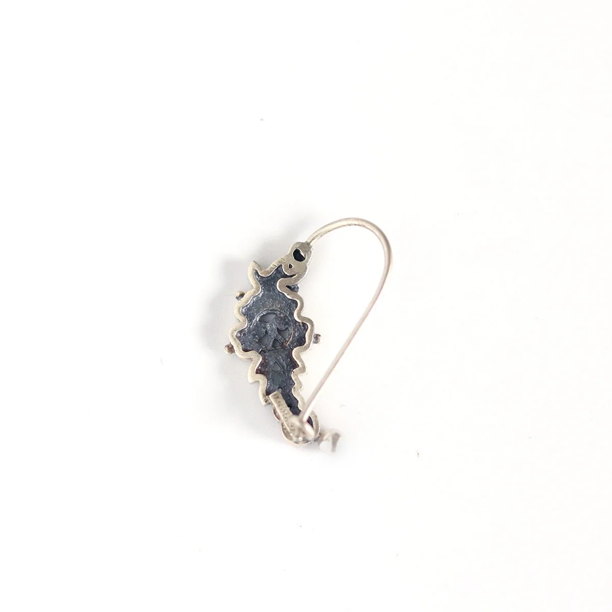 Floral Silver Nath (Pierced, Left) by MOHA - Image 6