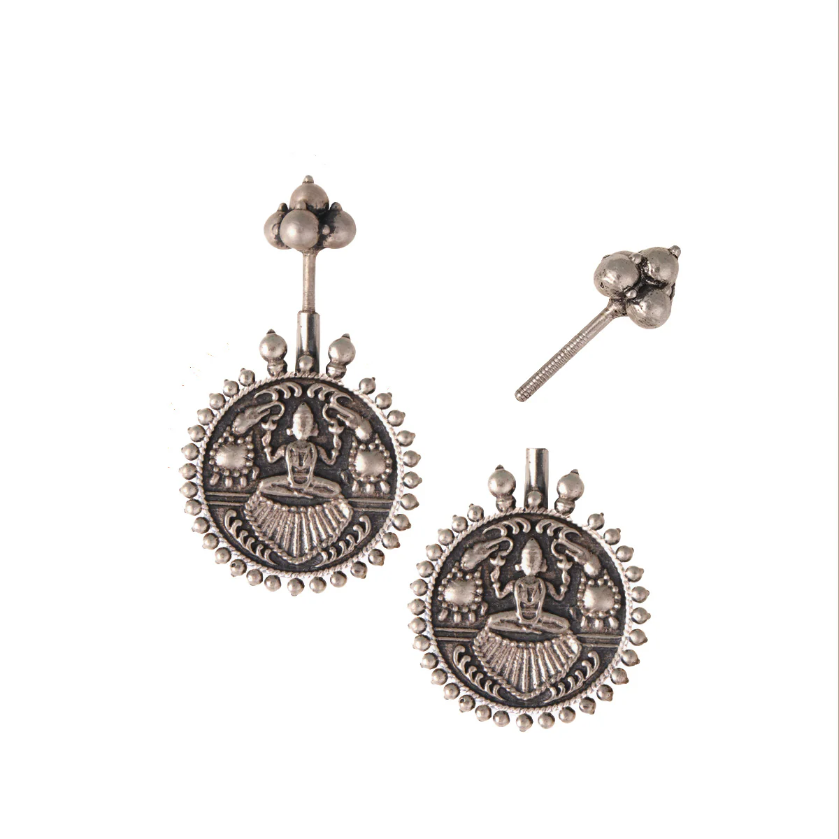 Gajalaxmi Silver Bugadi, Pierced by MOHA - Image 3
