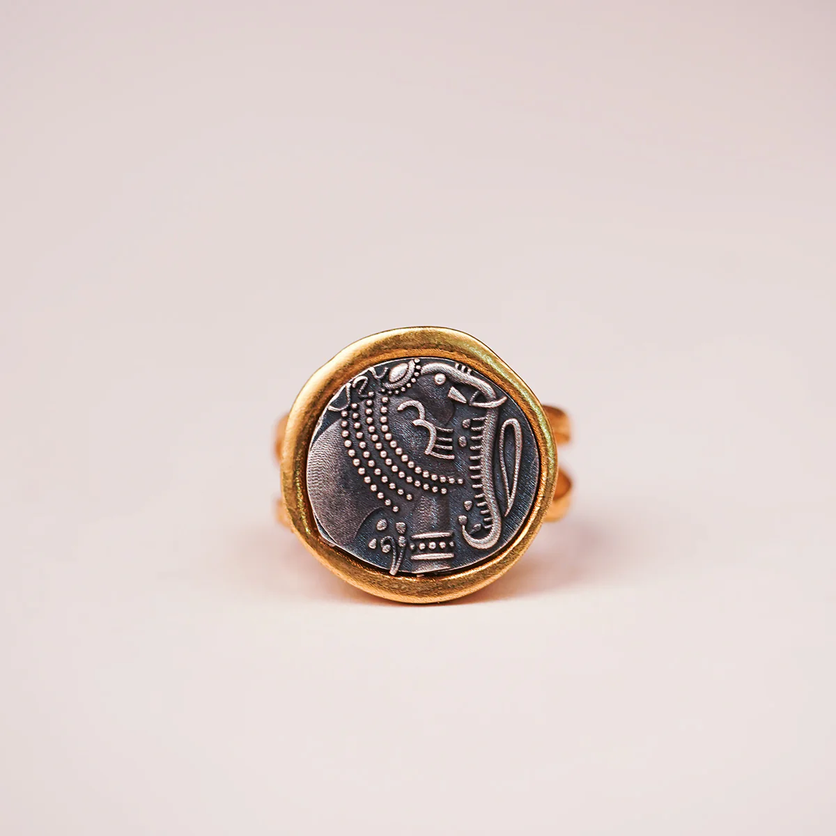 Gajapati Silver Finger Ring by MOHA - Image 4