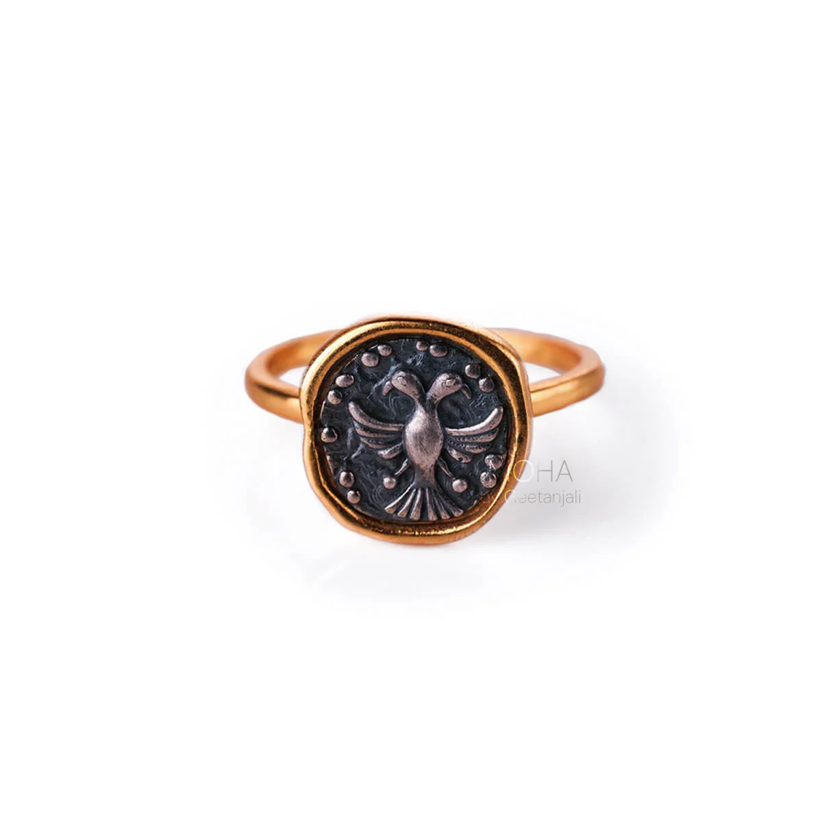 Gandaberunda Silver Finger Ring by MOHA - Image 3