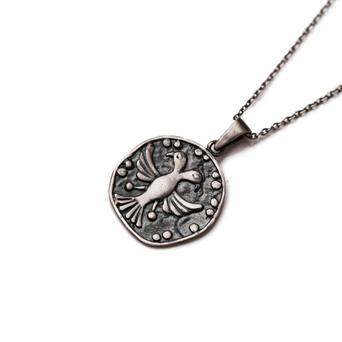 Gandaberunda Silver Pendant with Chain by MOHA - Image 5