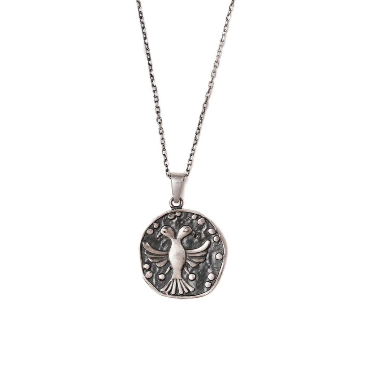 Gandaberunda Silver Pendant with Chain by MOHA - Image 6